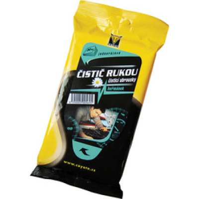 COYOTE Ubrousky Čistič rukou; Heřmánek; (30 ks v bal)